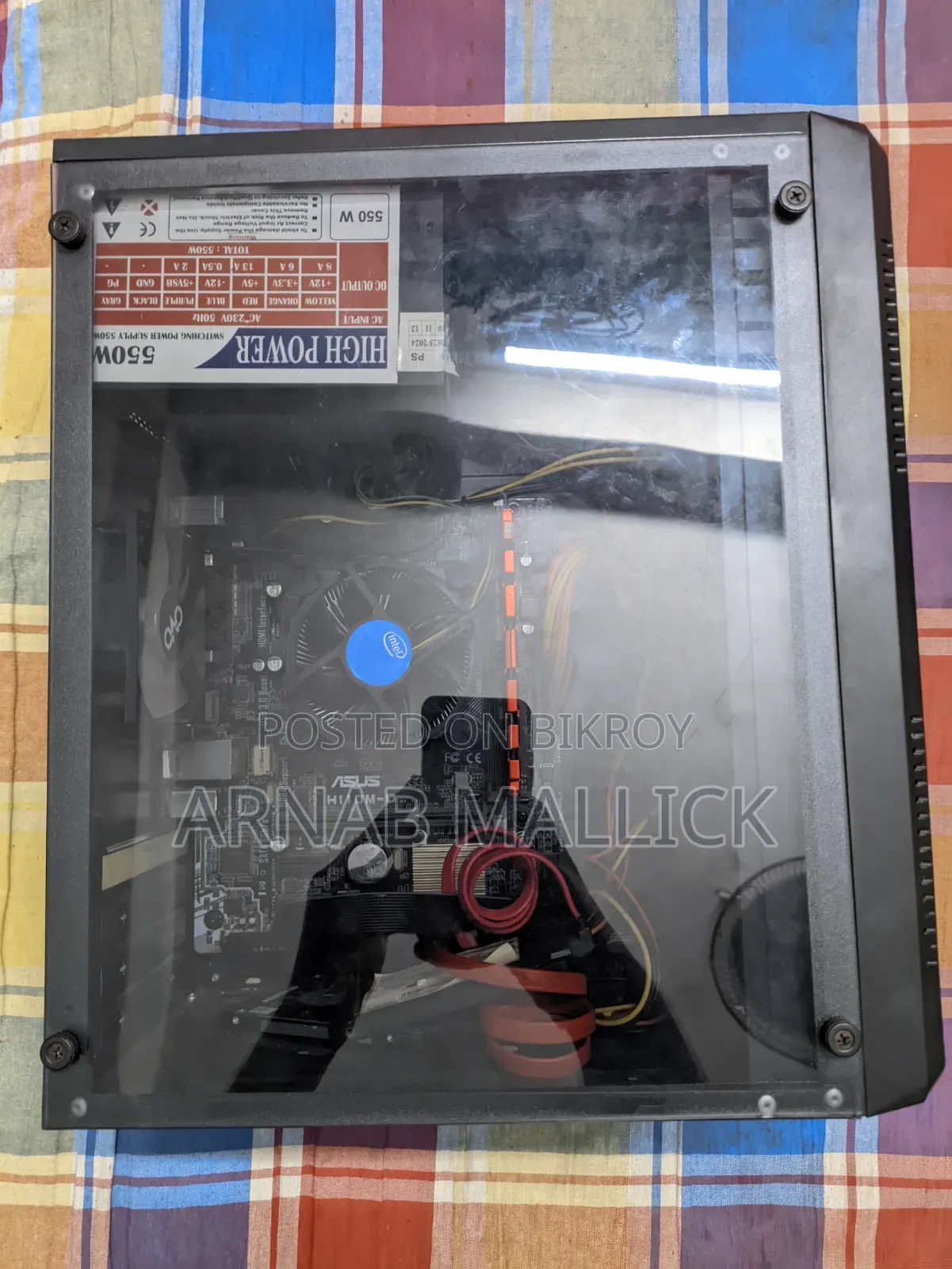 Desktop Computer Asus 8GB Intel Core i5 HDD+SSD 256GB