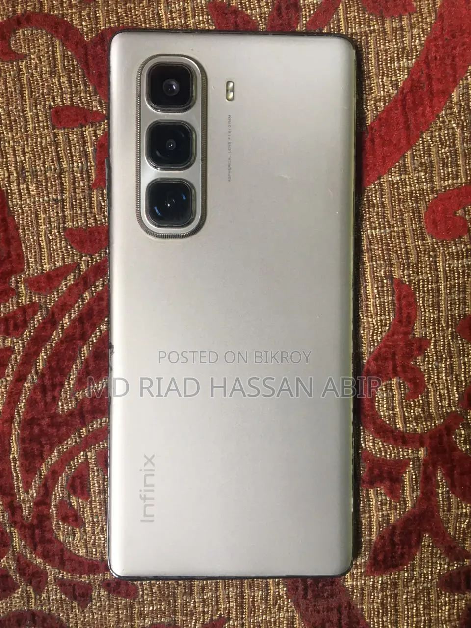 ইনফিনিক্স হট ৫০ প্রো+ ৪জি ২৫৬ জিবি সাদা