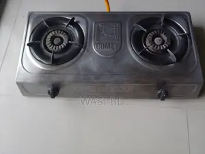 COMET Stainless Steel Double Burner Gas Stove NG