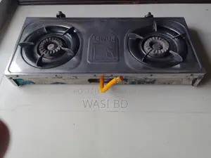 COMET Stainless Steel Double Burner Gas Stove NG