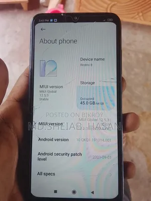 Xiaomi Mi 8 64 GB Blue