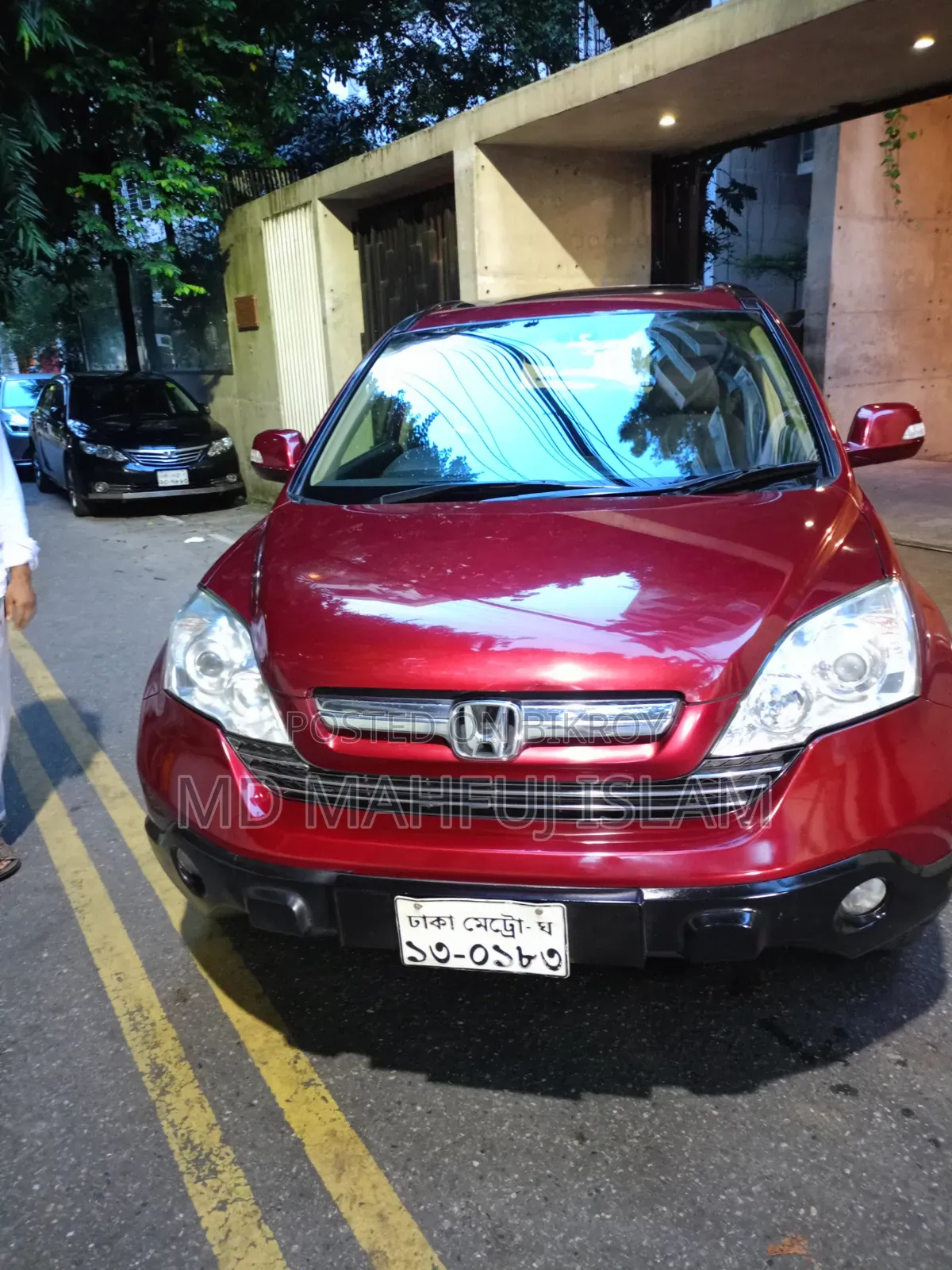 Honda CR-V 2008 Red