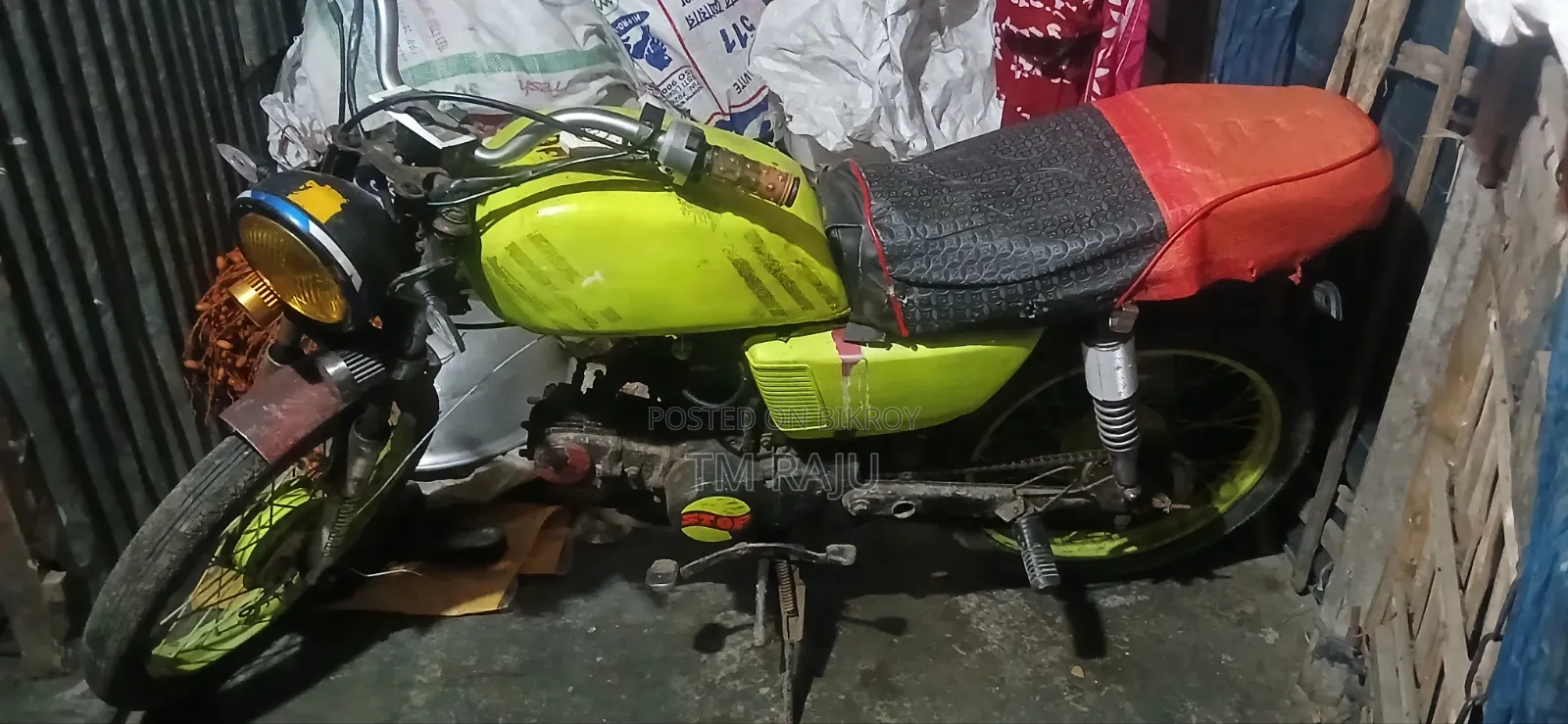 Hero Dawn 100 2018 Yellow