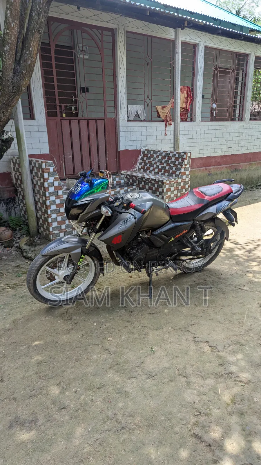 TVS Apache RTR 160 2V 2016 ব্রাউন
