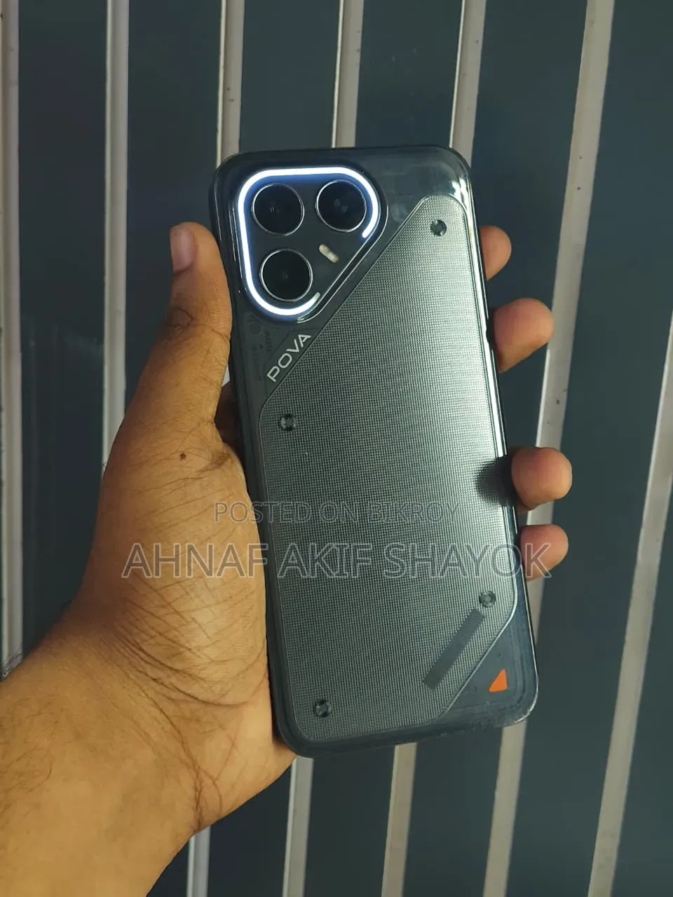 টেকনো পোভা ৭ প্রো ৫জি ২৫৬ জিবি কালো