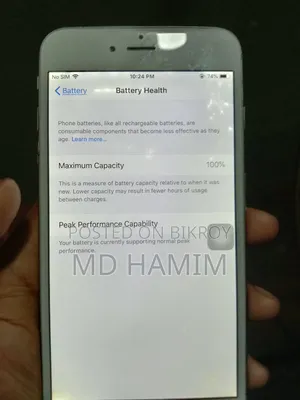 Apple iPhone 6s Plus 16 GB সিলভার