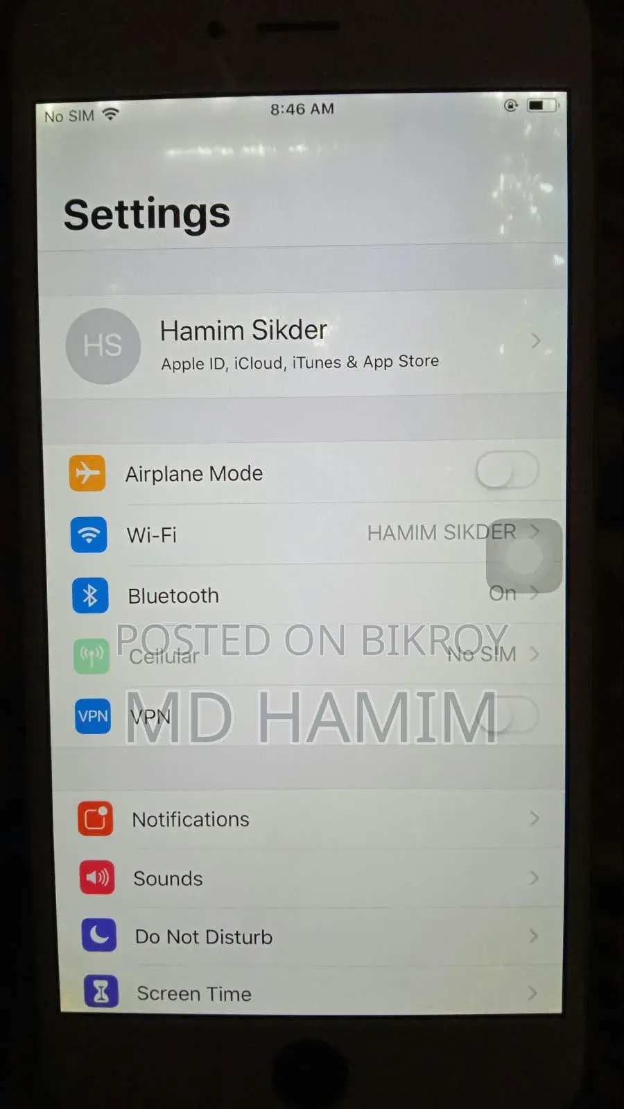 Apple iPhone 6s Plus 16 GB সিলভার