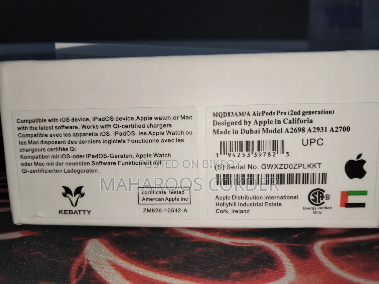 Headphone sell