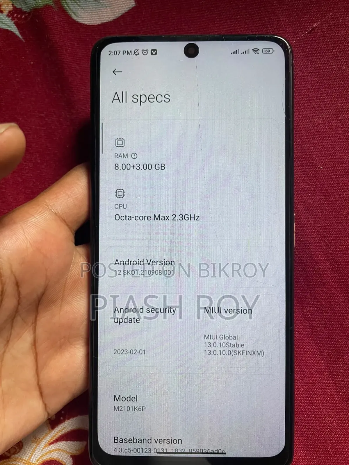 Xiaomi Mi 10 Pro 256 GB Rose Gold