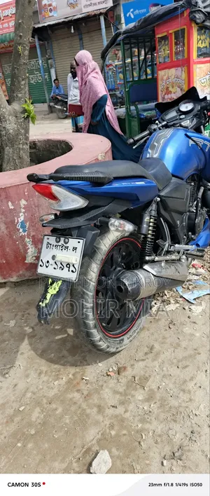 টিভিএস আপাচে আরটিআর ১৬০ ২ভি ২০১৮ নীল