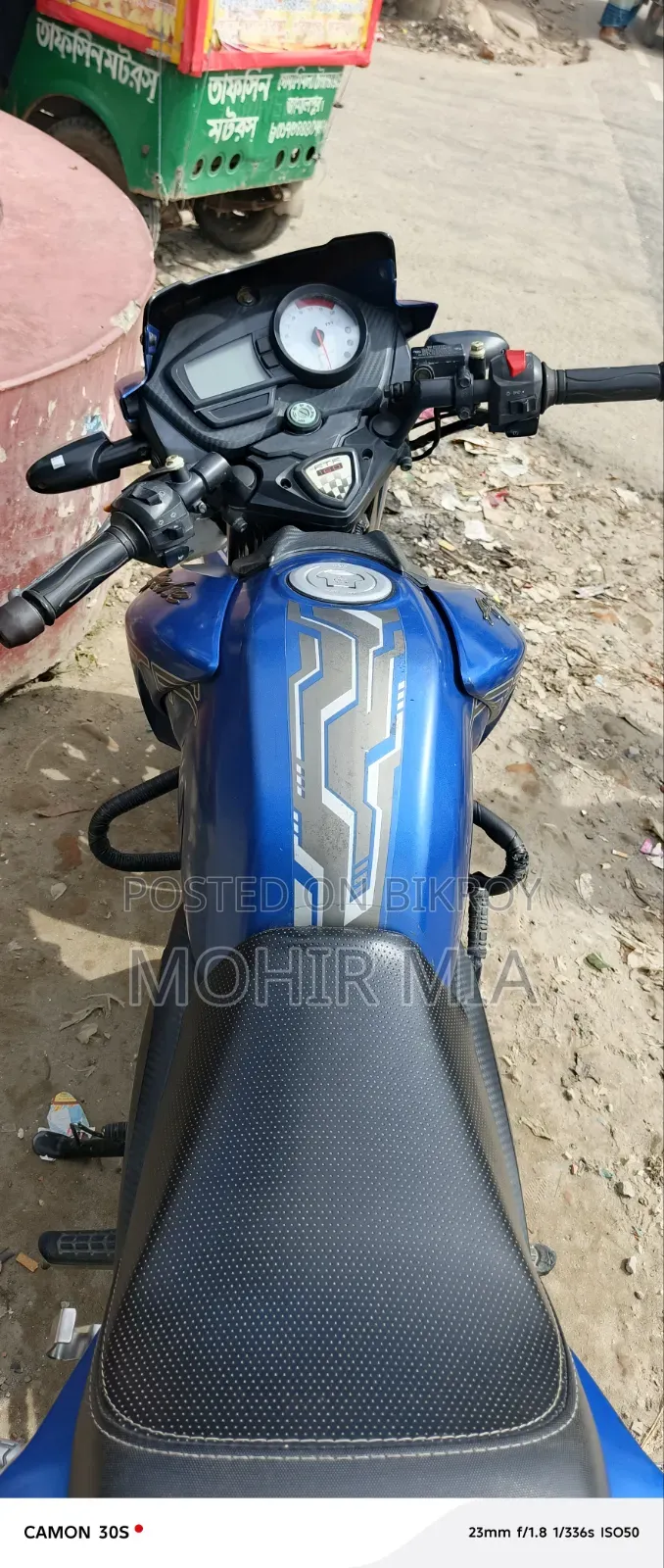 টিভিএস আপাচে আরটিআর ১৬০ ২ভি ২০১৮ নীল