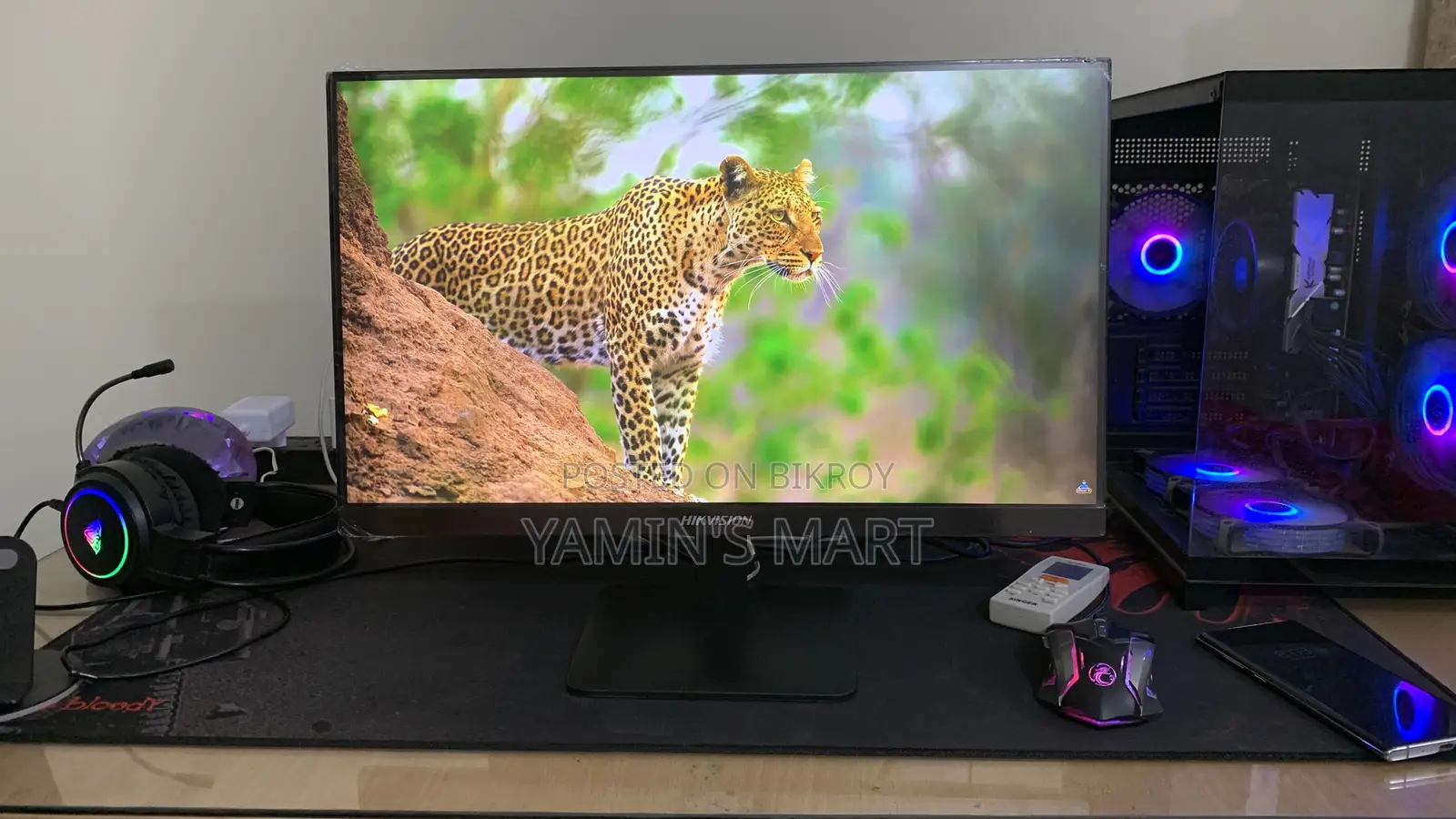 New HIK Vision 22" Inch Borderless Monitor