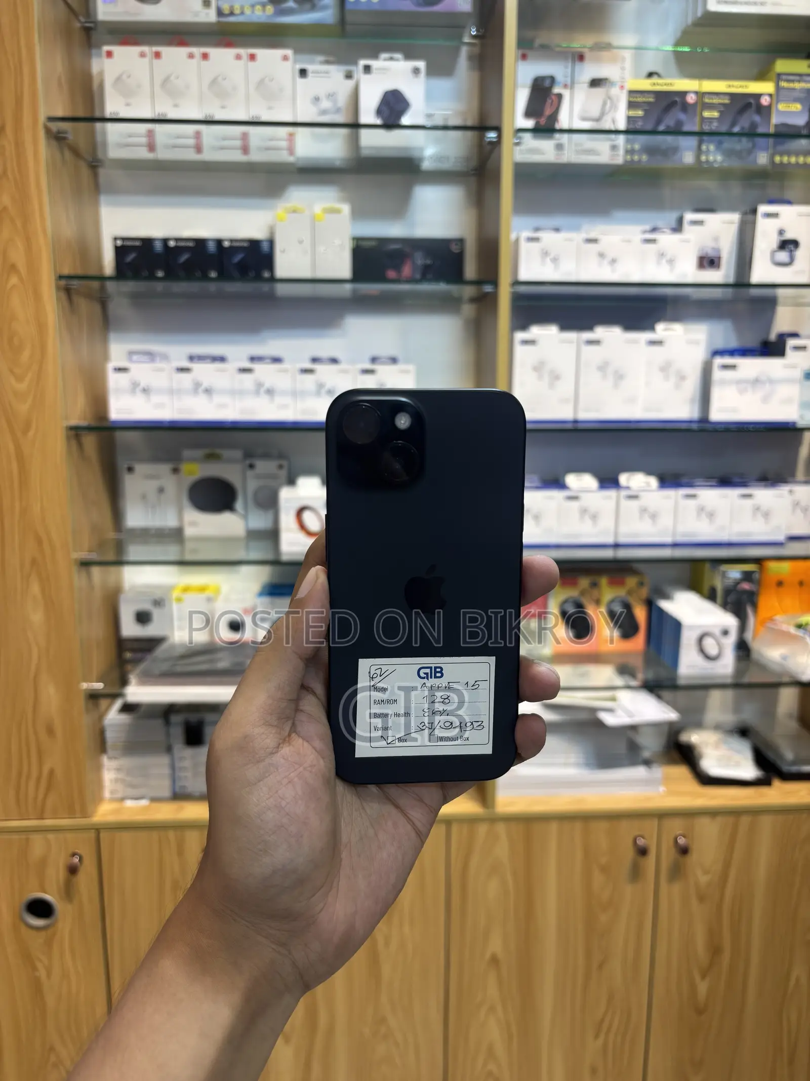 Apple iPhone 15 128 GB Black
