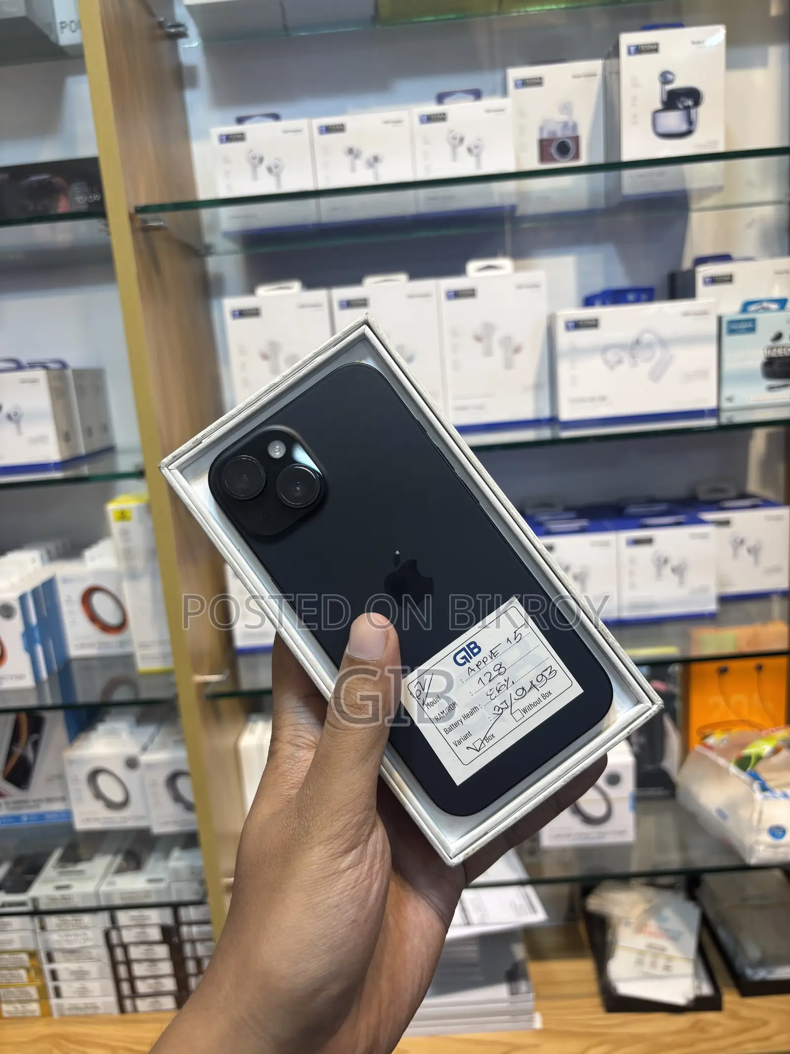 Apple iPhone 15 128 GB Black