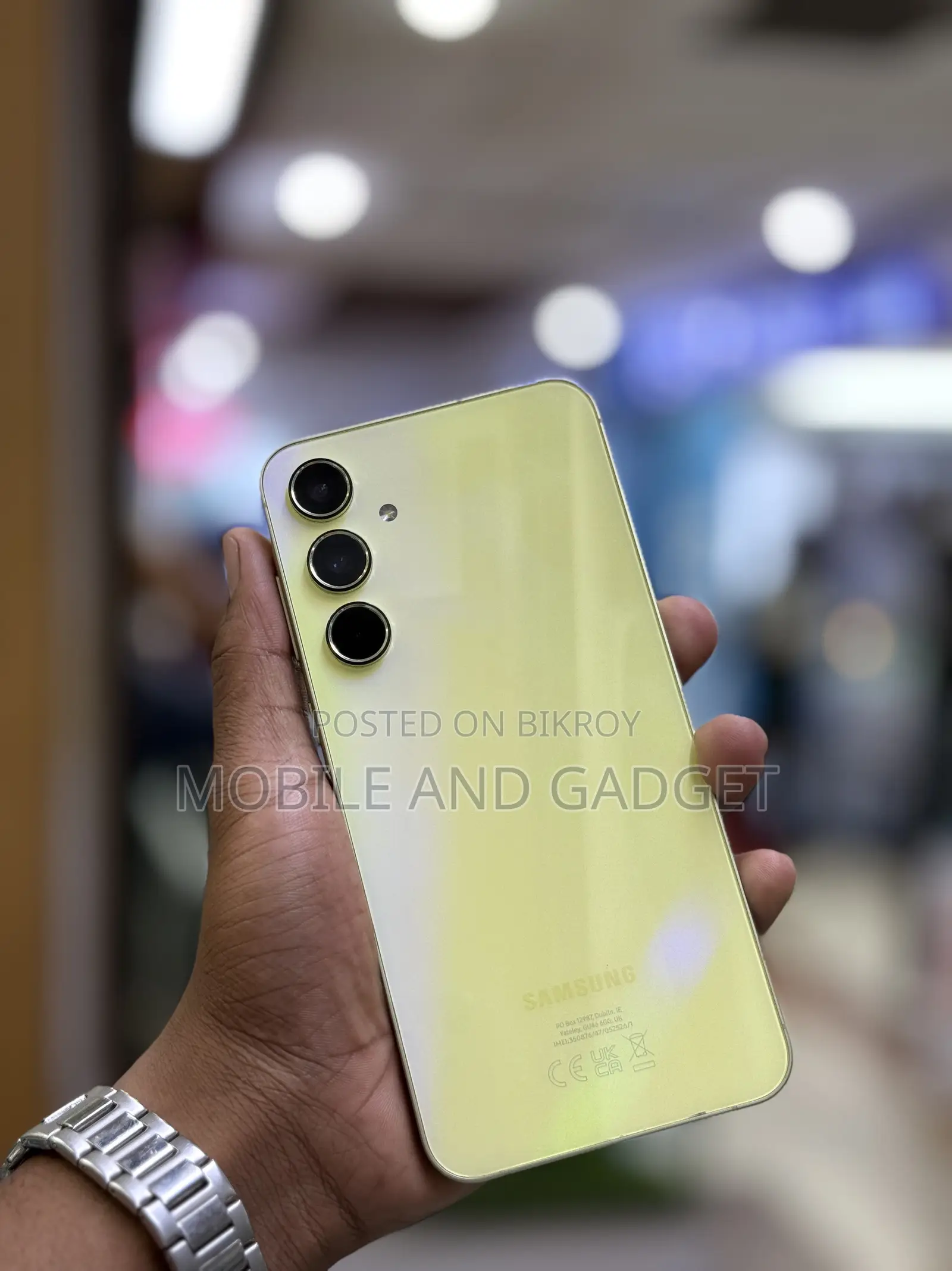 Samsung Galaxy A55 128 GB Gold