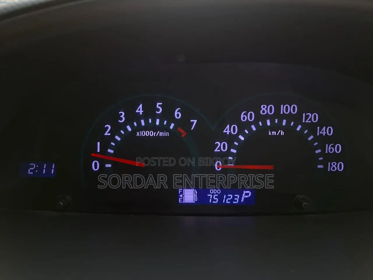 Toyota Sienta 2005 Blue