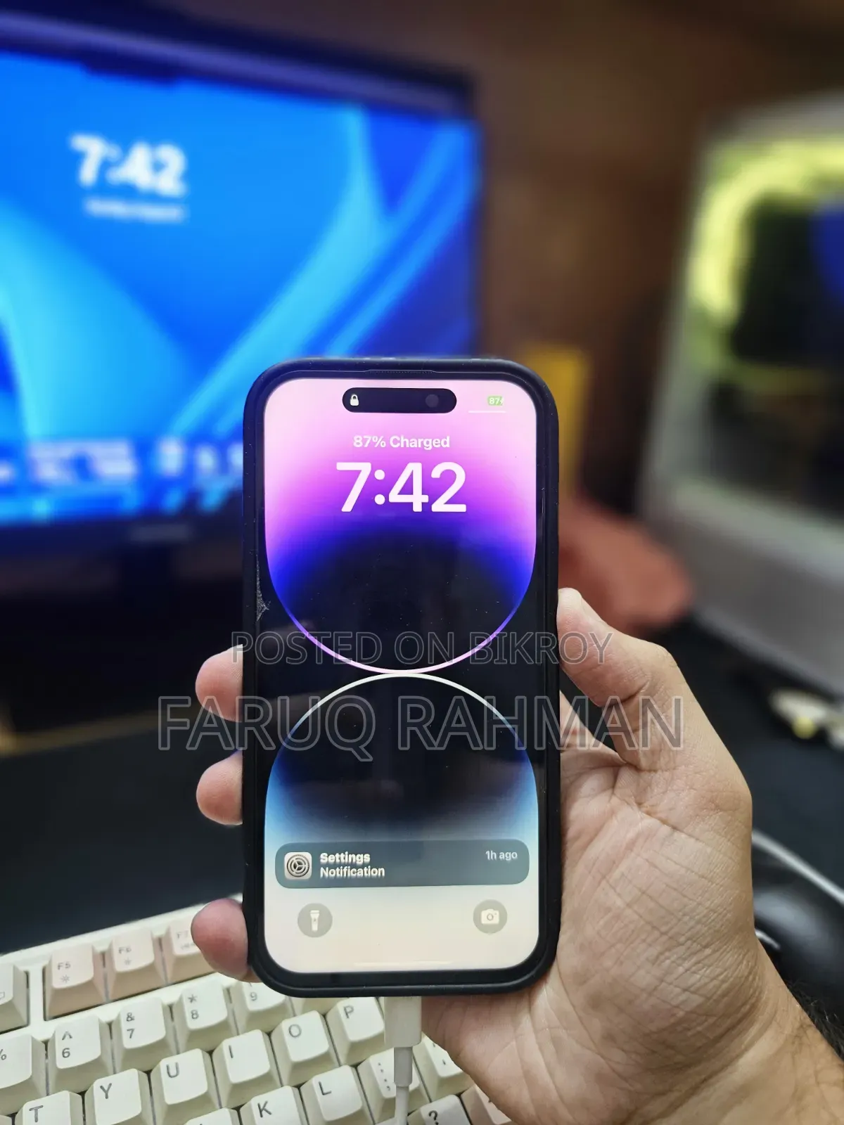 অ্যাপল আইফোন ১৪ প্রো ২৫৬ জিবি পার্পল