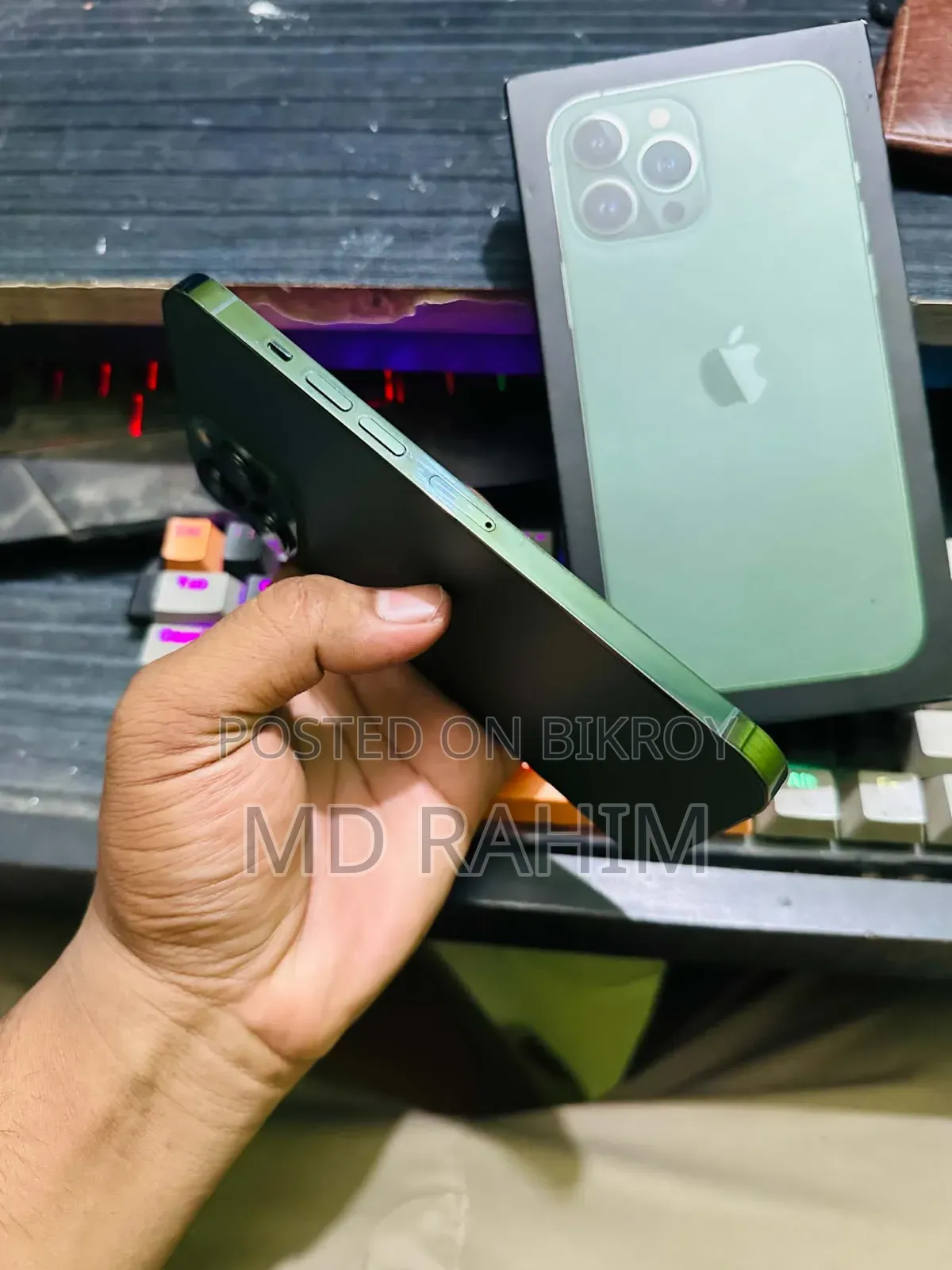 অ্যাপল আইফোন ১৩ প্রো ২৫৬ জিবি গ্রিন