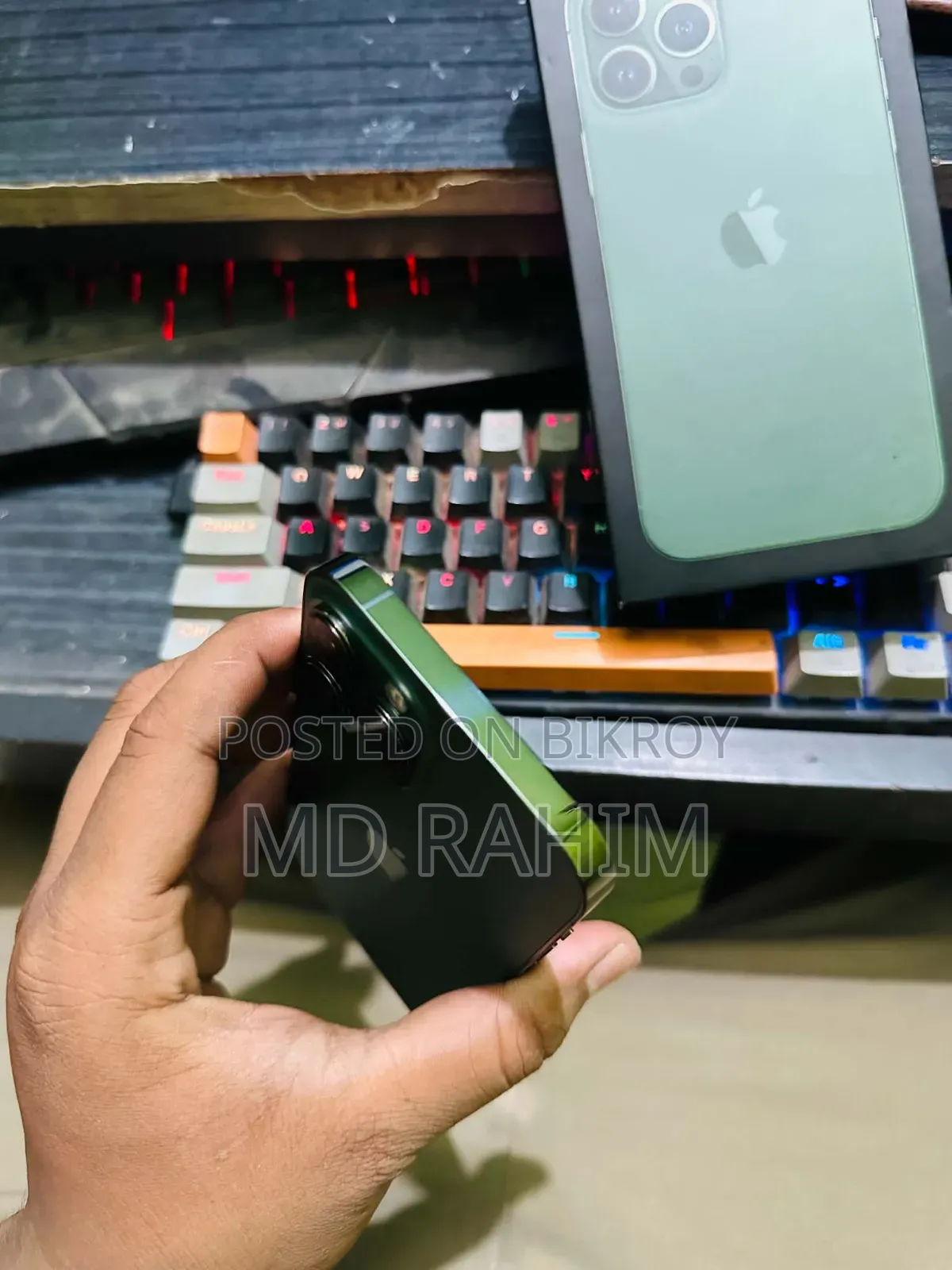 অ্যাপল আইফোন ১৩ প্রো ২৫৬ জিবি গ্রিন