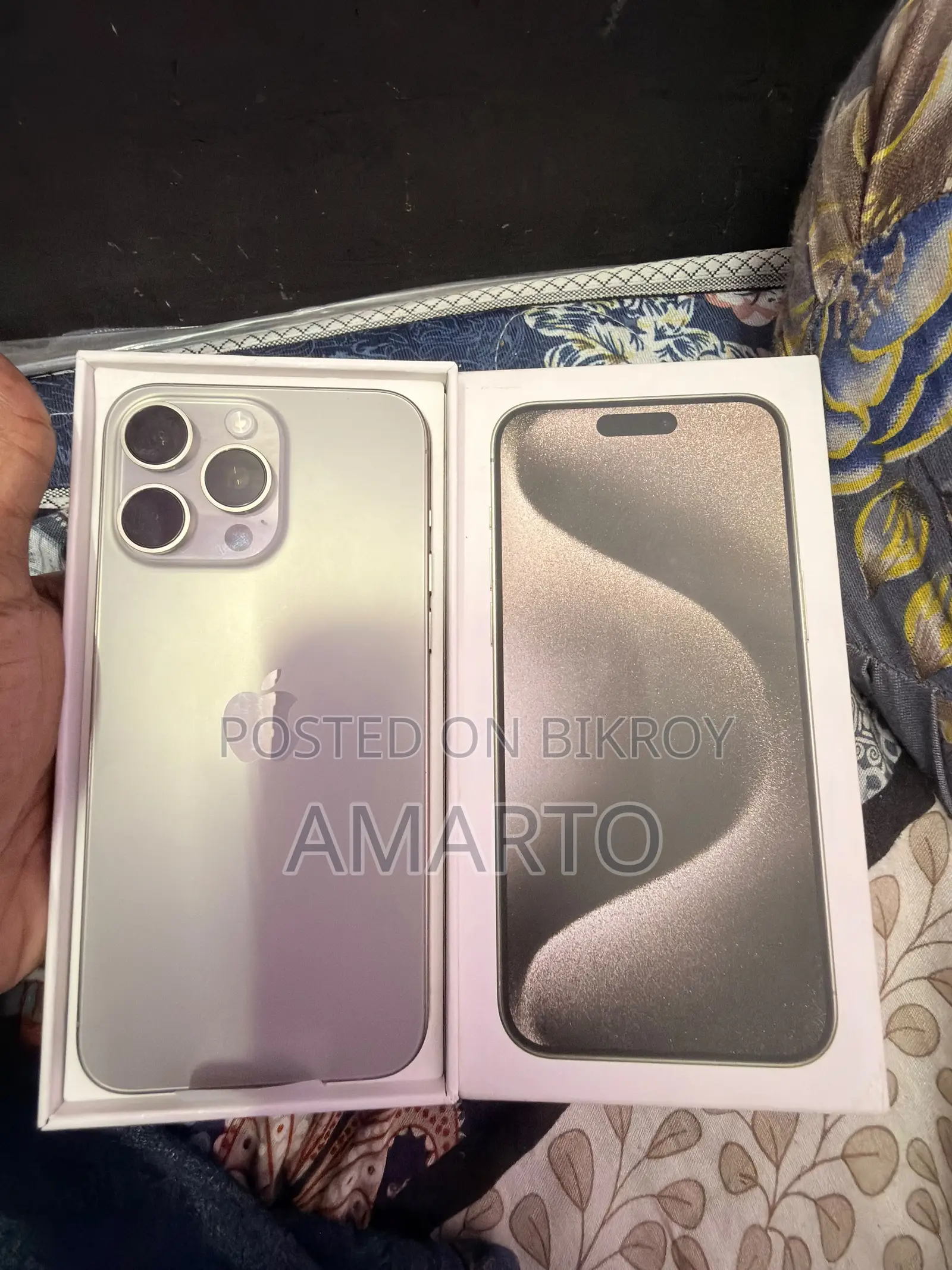অ্যাপল আইফোন ১৫ প্রো ম্যাক্স ২৫৬ জিবি গ্রে