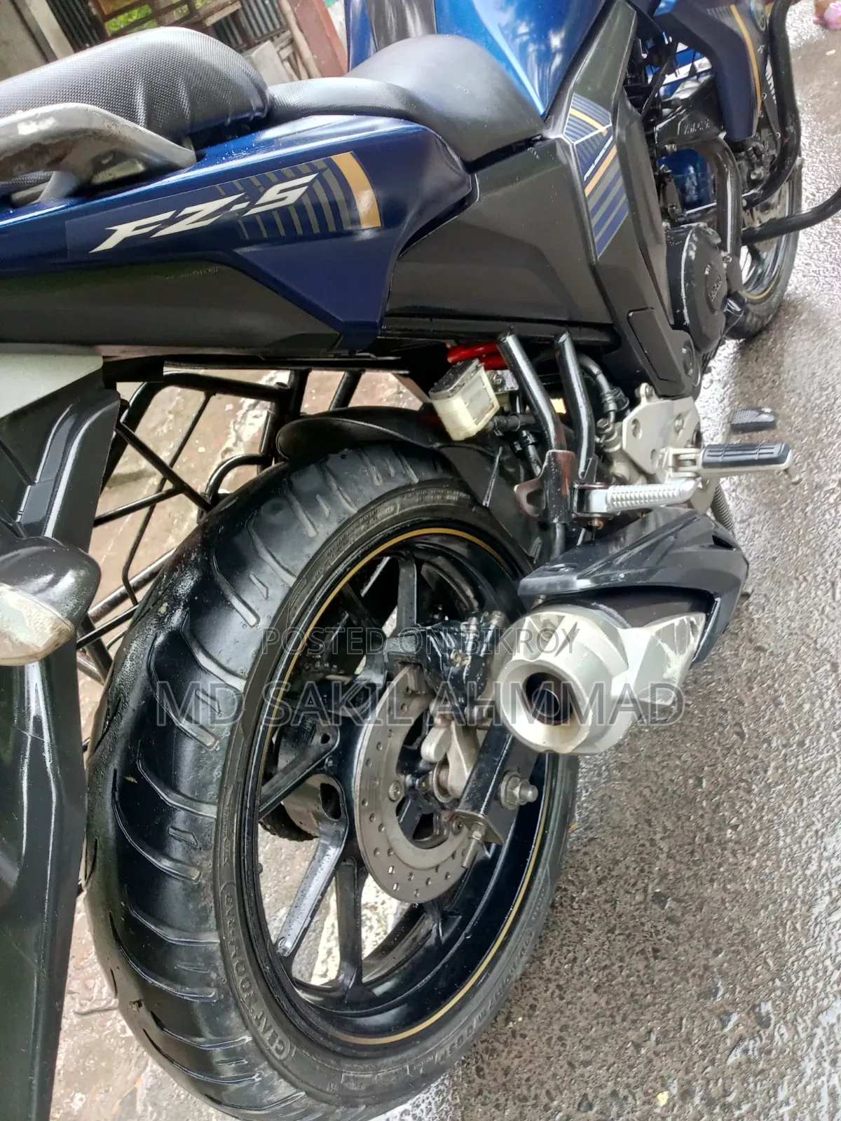 Yamaha FZS V2 2018 Blue