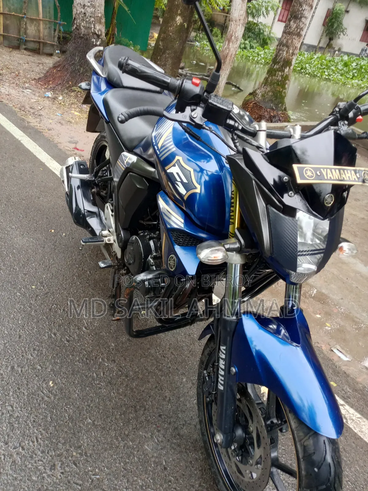 Yamaha FZS V2 2018 Blue
