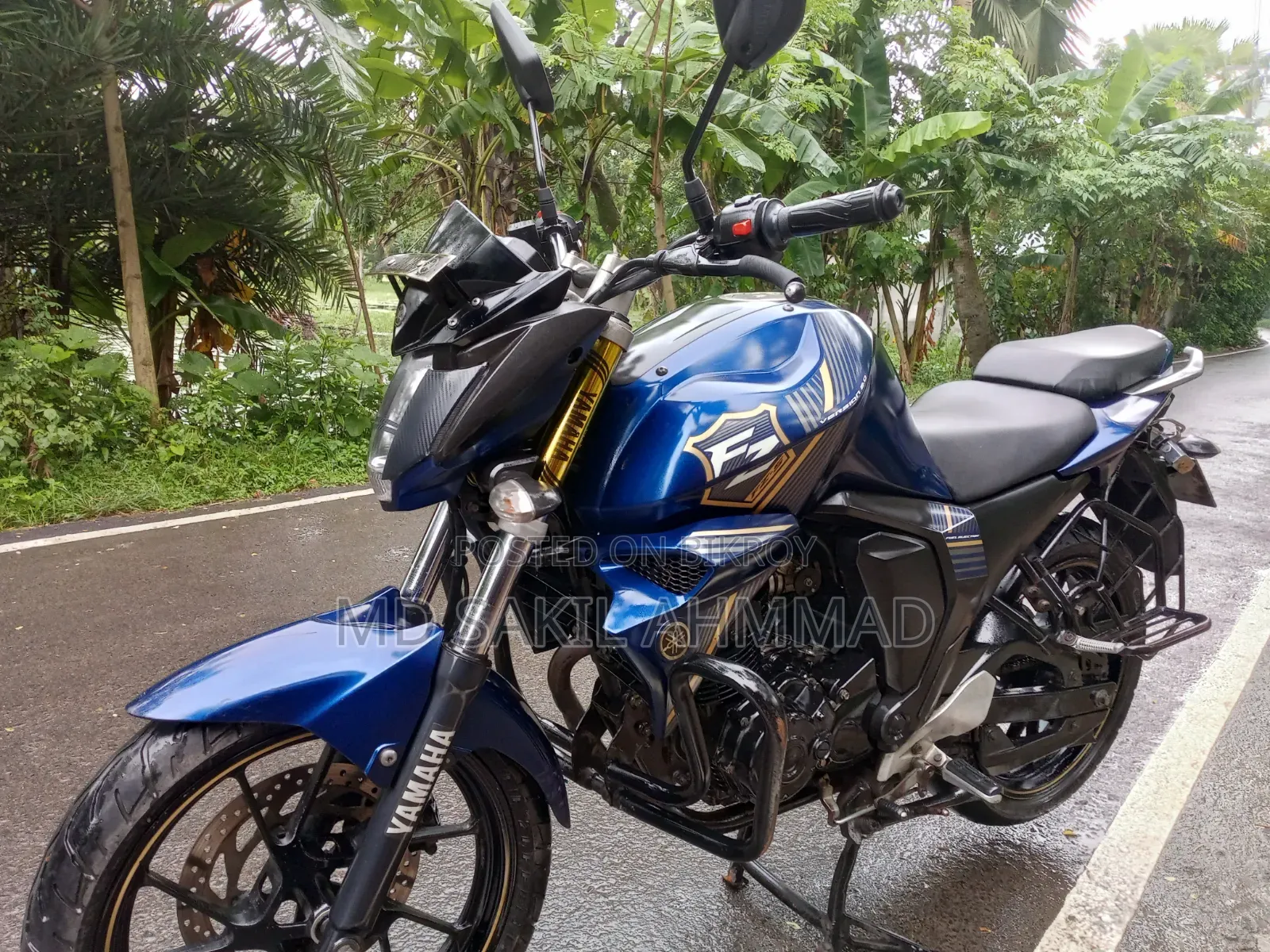 Yamaha FZS V2 2018 Blue