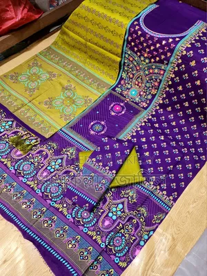 Aarong Karchupi Three-Piece — A touch of tradition in beauty, pure comfort to wear!