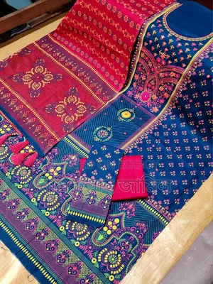 Aarong Karchupi Three-Piece — A touch of tradition in beauty, pure comfort to wear!