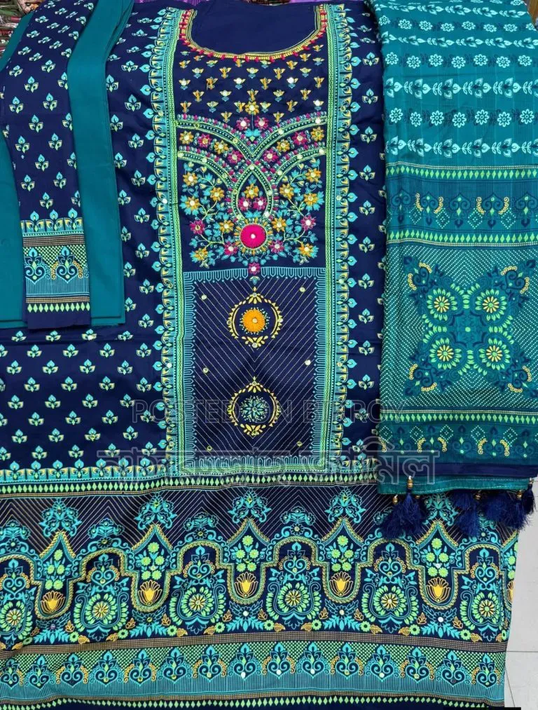 Aarong Karchupi Three-Piece — A touch of tradition in beauty, pure comfort to wear!