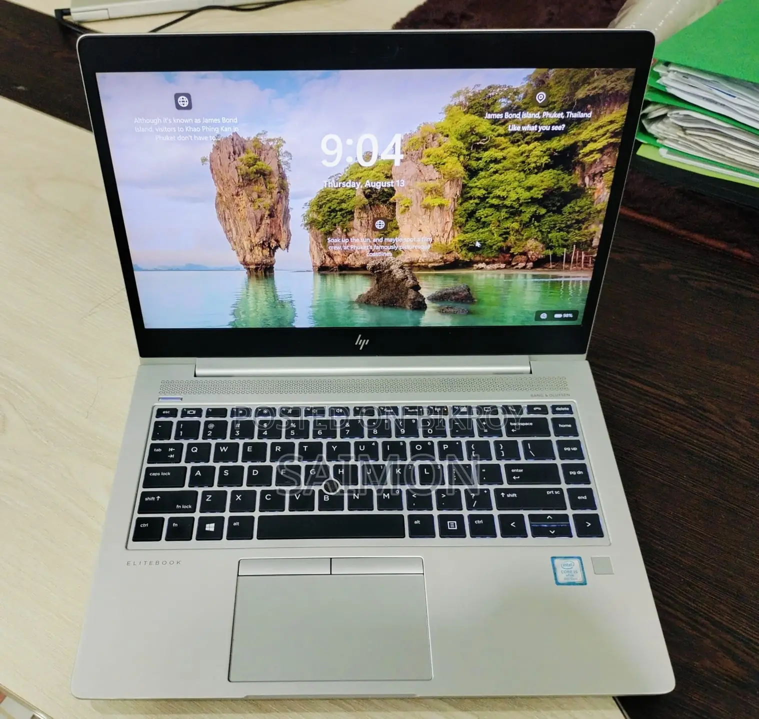 Laptop HP EliteBook 840 G6 4GB Intel Core i5 SSD 256GB