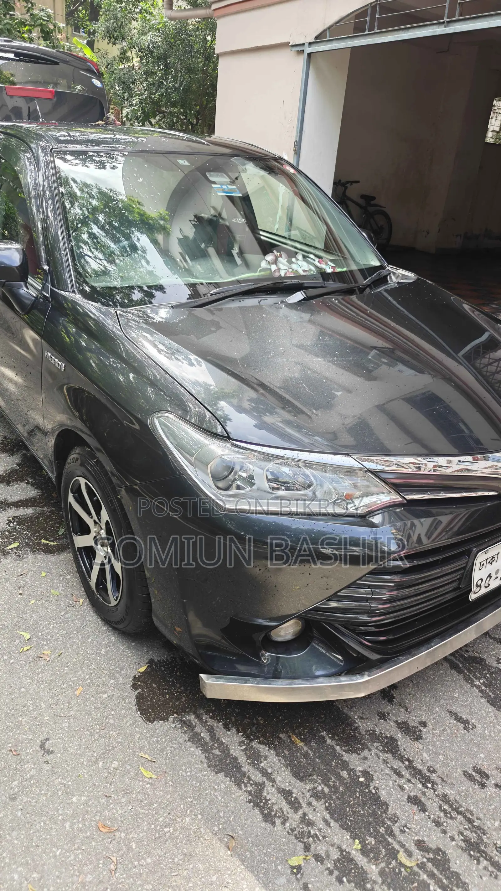 Toyota Corolla Fielder 2015 Black