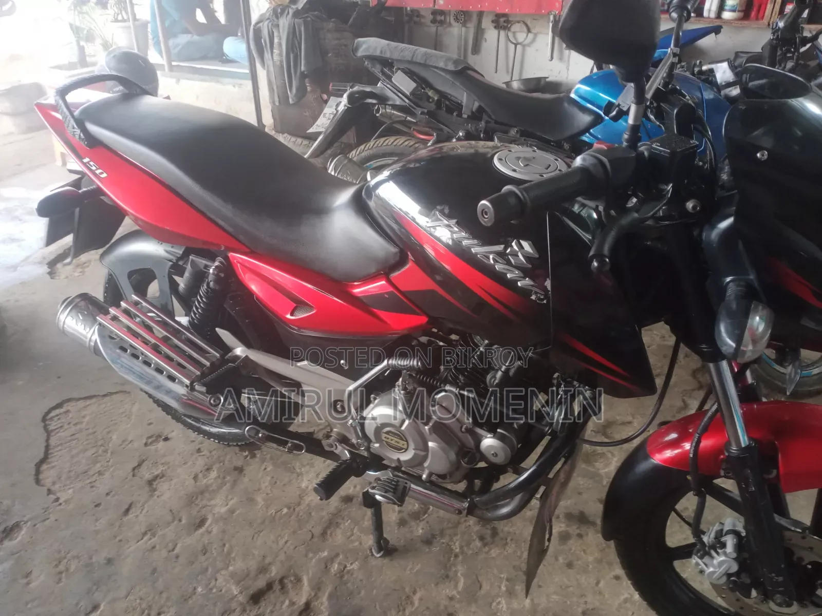 বাজাজ পালসার ১৫০ ২০১৬ ব্ল্যাক