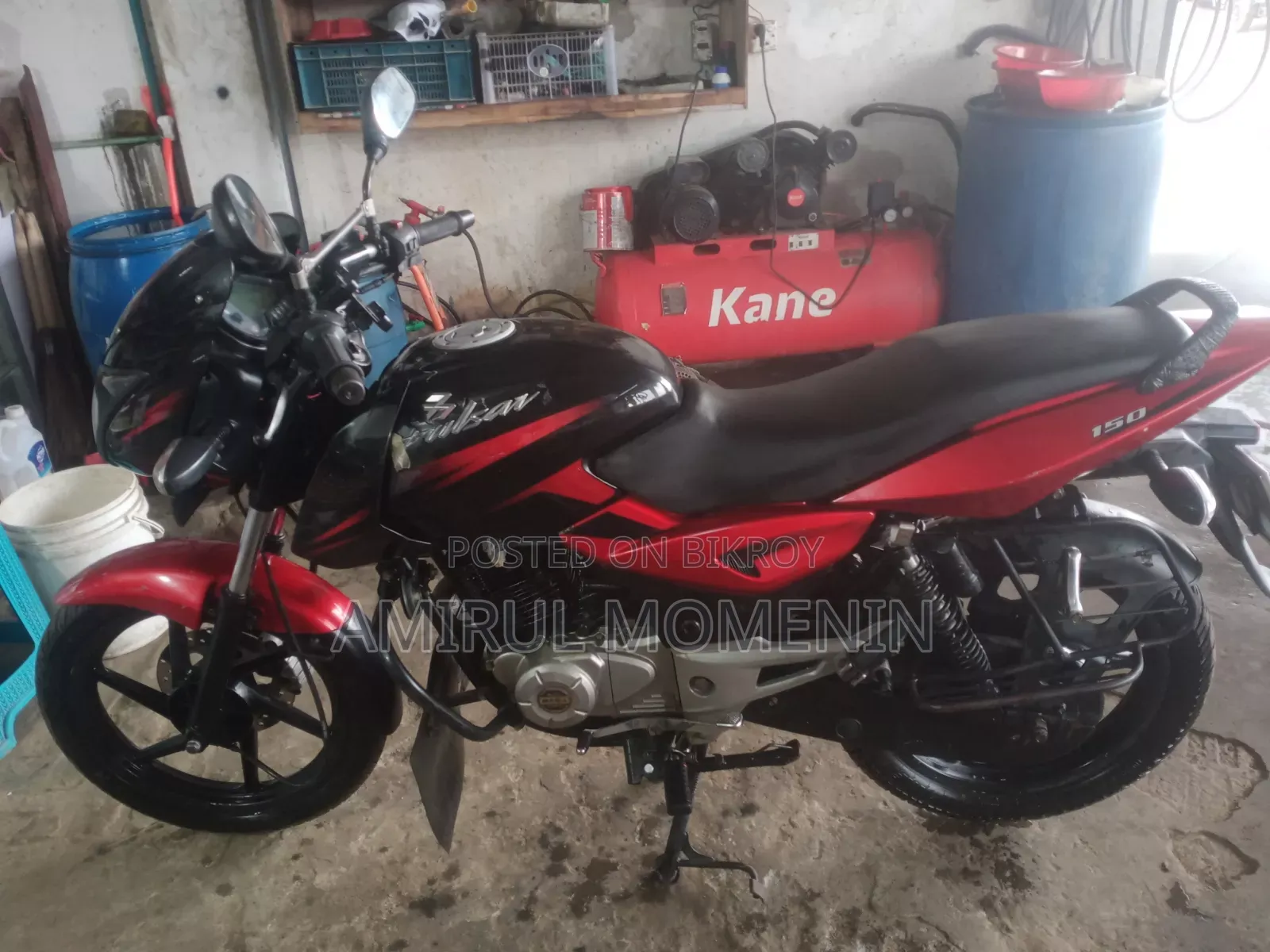 বাজাজ পালসার ১৫০ ২০১৬ ব্ল্যাক