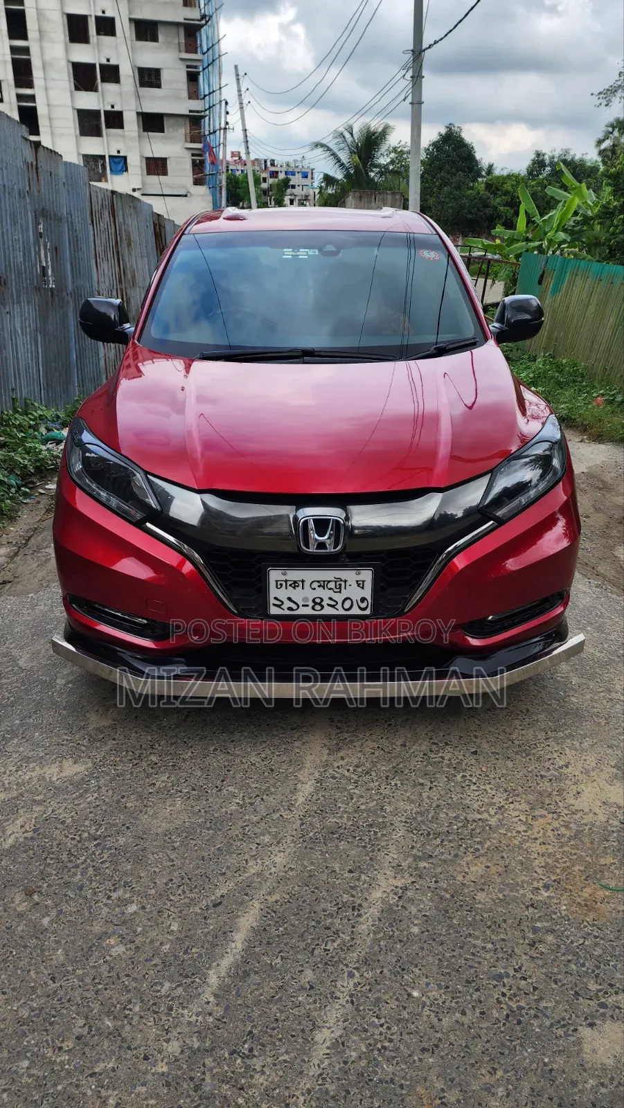 হোন্ডা ভেজেল ১.৫ হাইব্রিড ২ডব্লিউডি ২০১৬ রেড