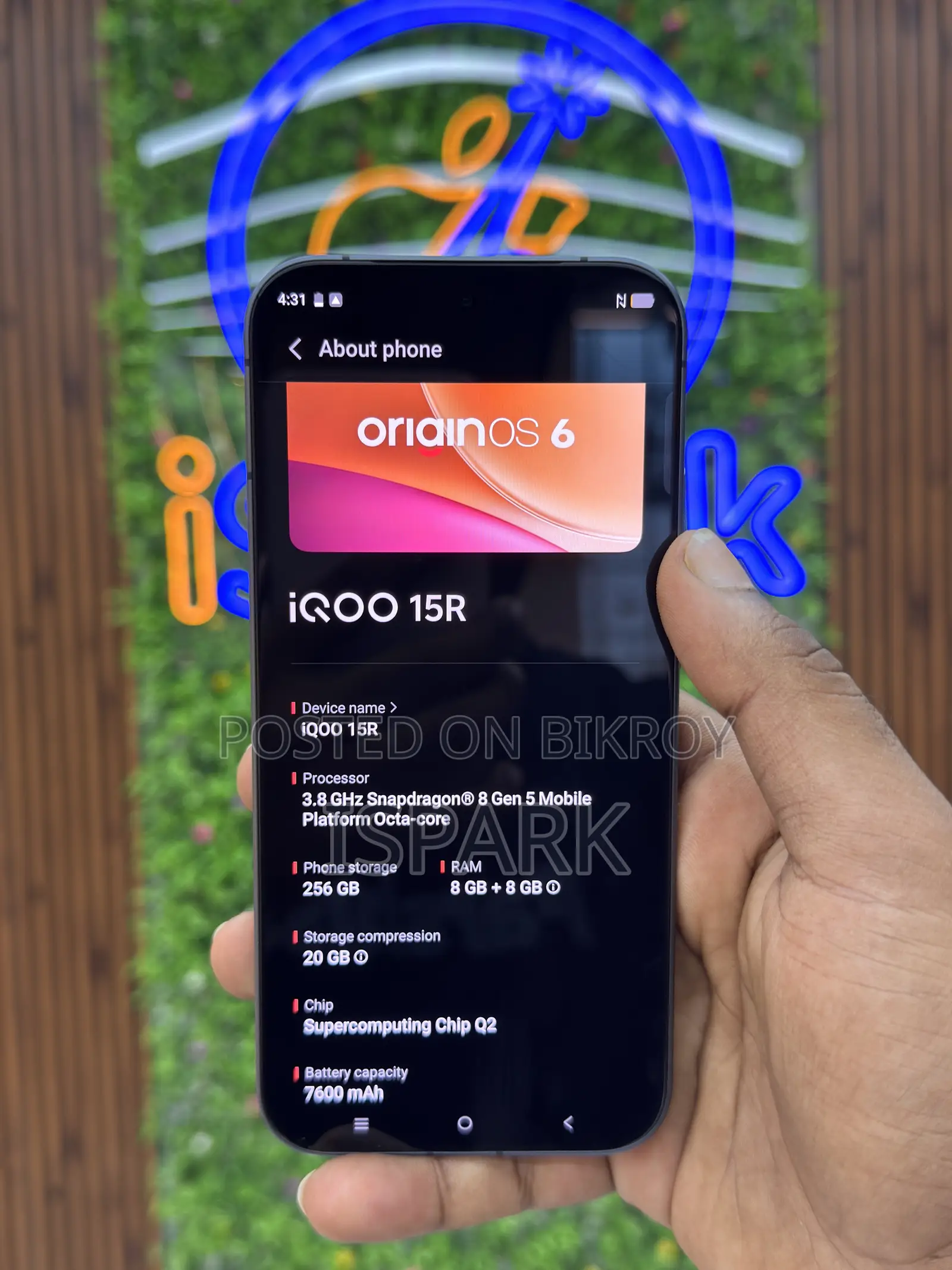 iQOO 15 256 GB Black