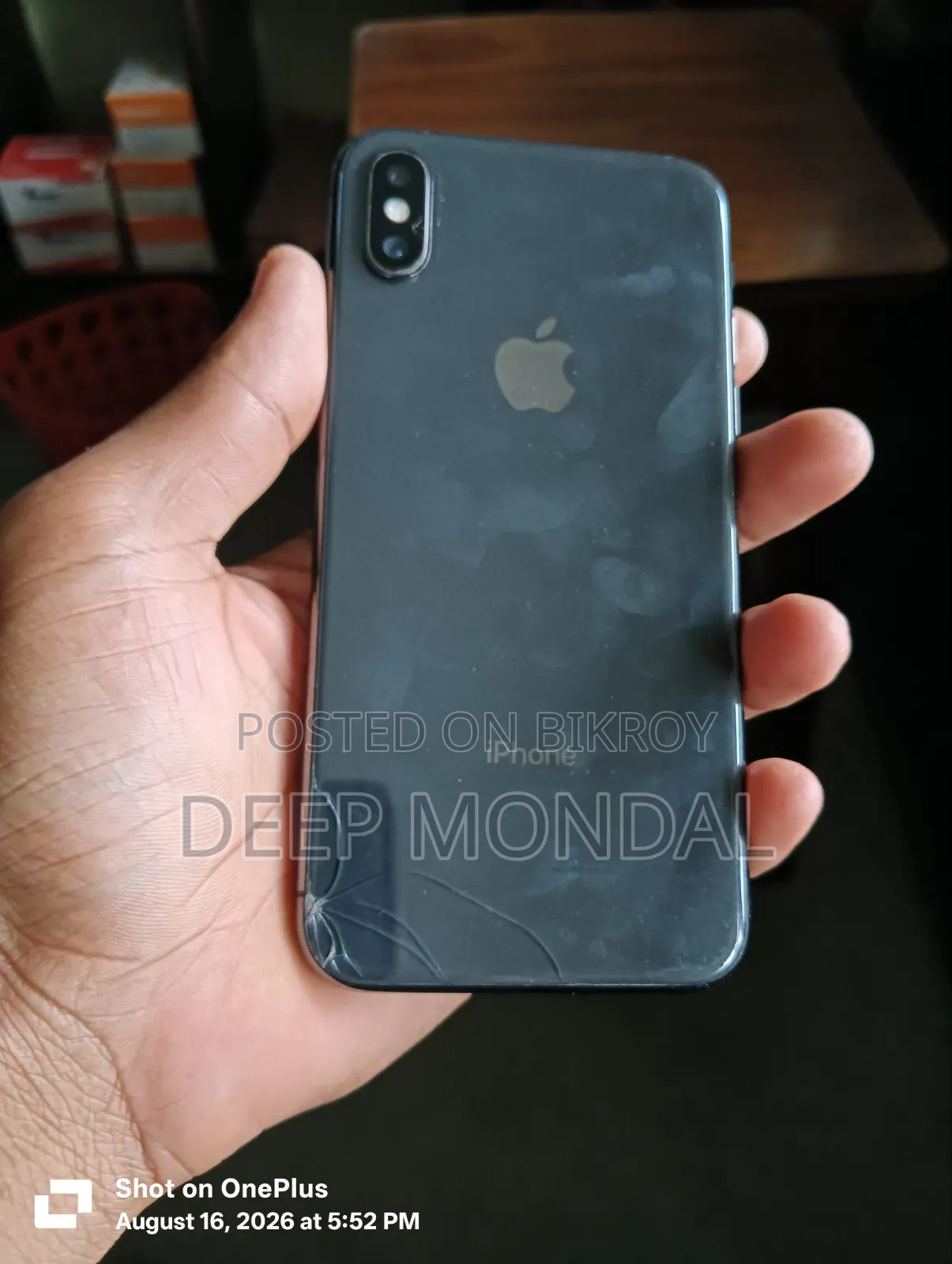 Apple iPhone X 256 GB Black