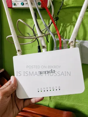 Tenda F3 N300 Wi-Fi Router for sale. Good condition, negotiable price.