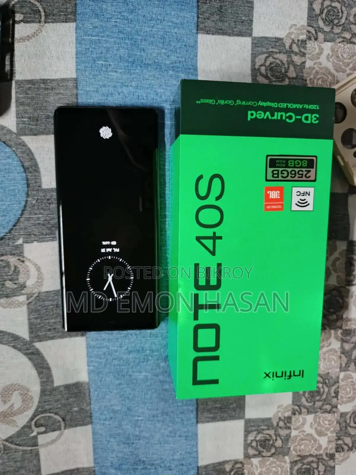 Infinix Note 40S 256 GB Blue