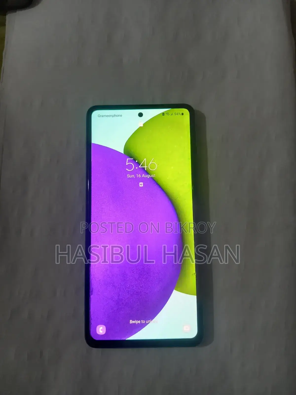 স্যামসাং গ্যালাক্সি এ৫২ ১২৮ জিবি ব্ল্যাক