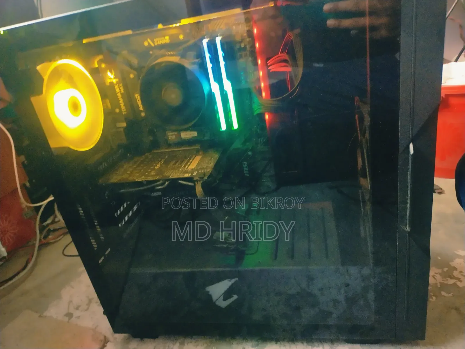 Desktop Computer MSI 16GB AMD Ryzen 5 SSD 128GB