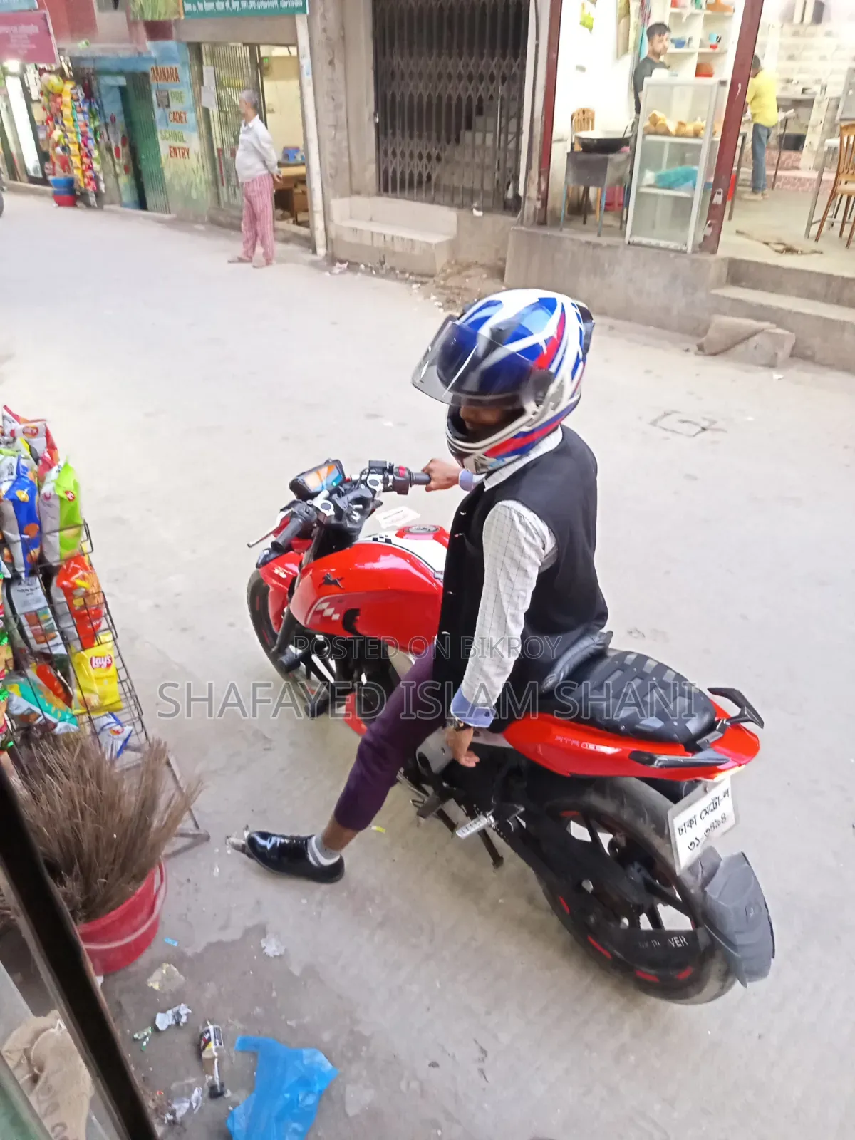 TVS Apache 160 4V 2019 Red