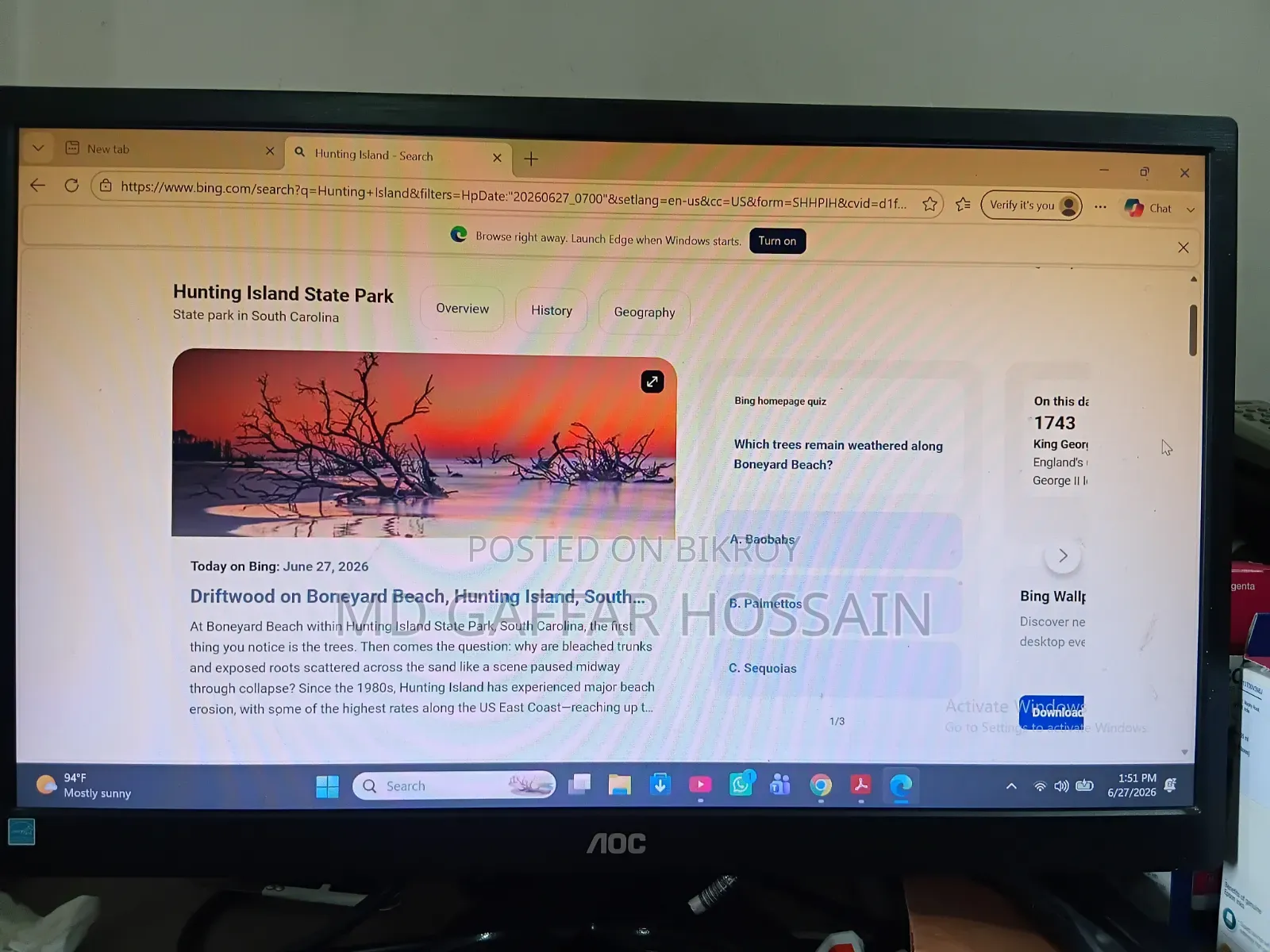 AOC Monitor