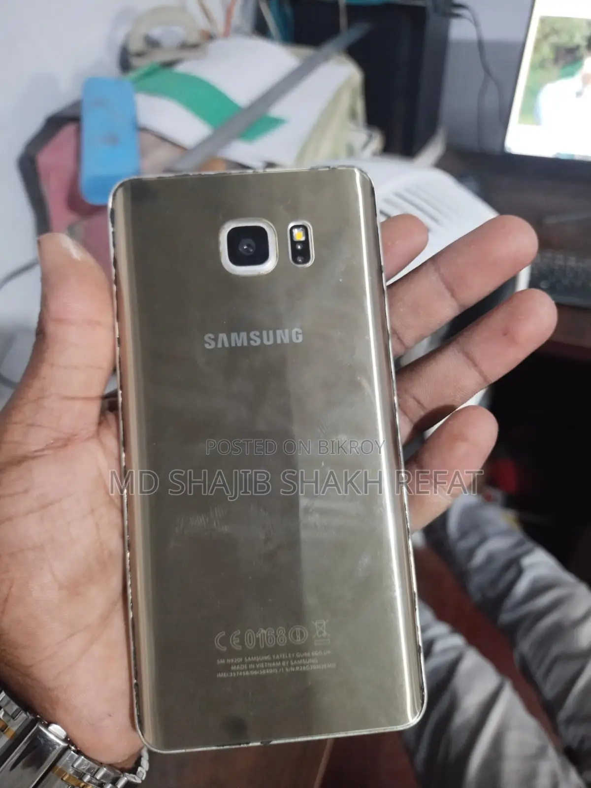 Samsung Galaxy Note 5 64 GB Gold