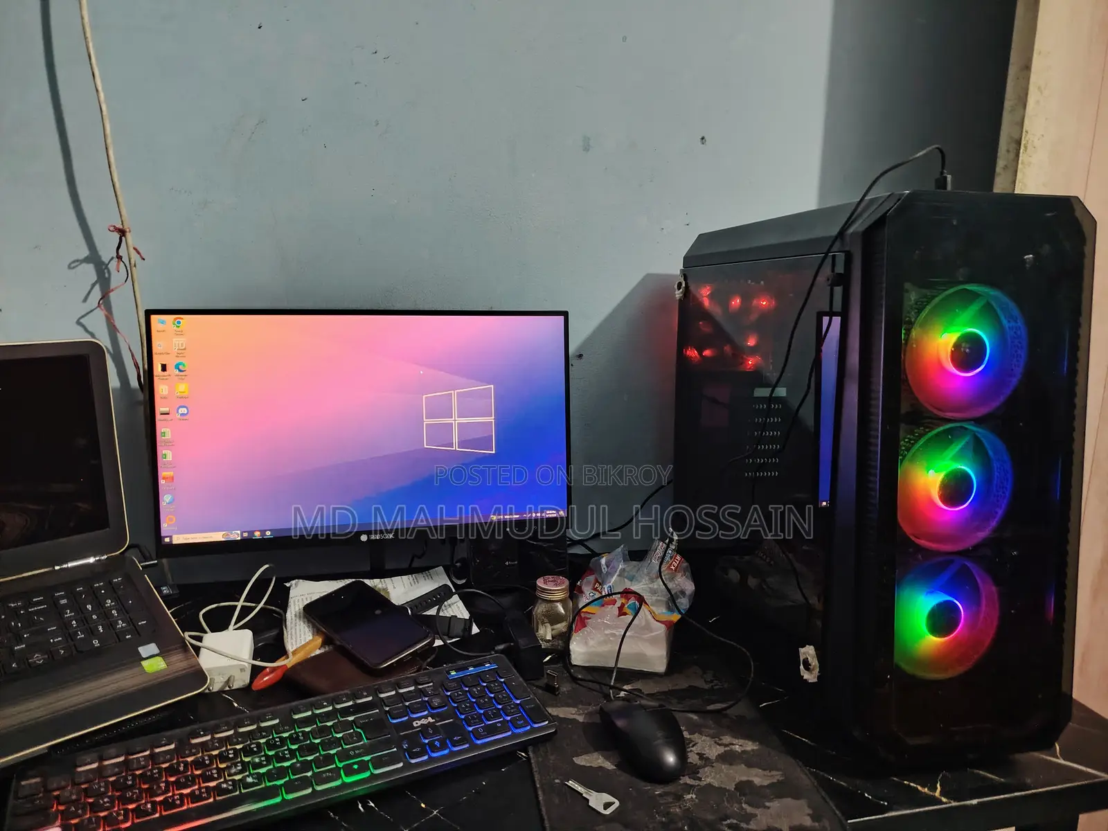 Desktop Computer ASUS A4110 16GB Intel Core I5 HDD+SSD 500GB
