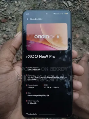 Vivo iQOO 9 Pro 256 GB Black