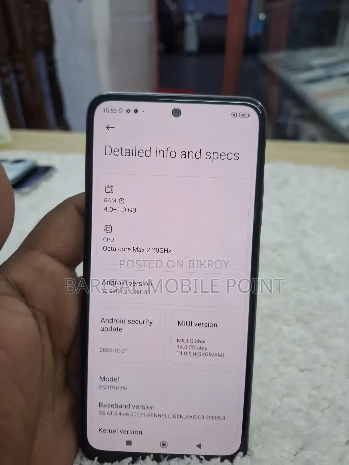 Xiaomi Redmi Note 10 64 GB White