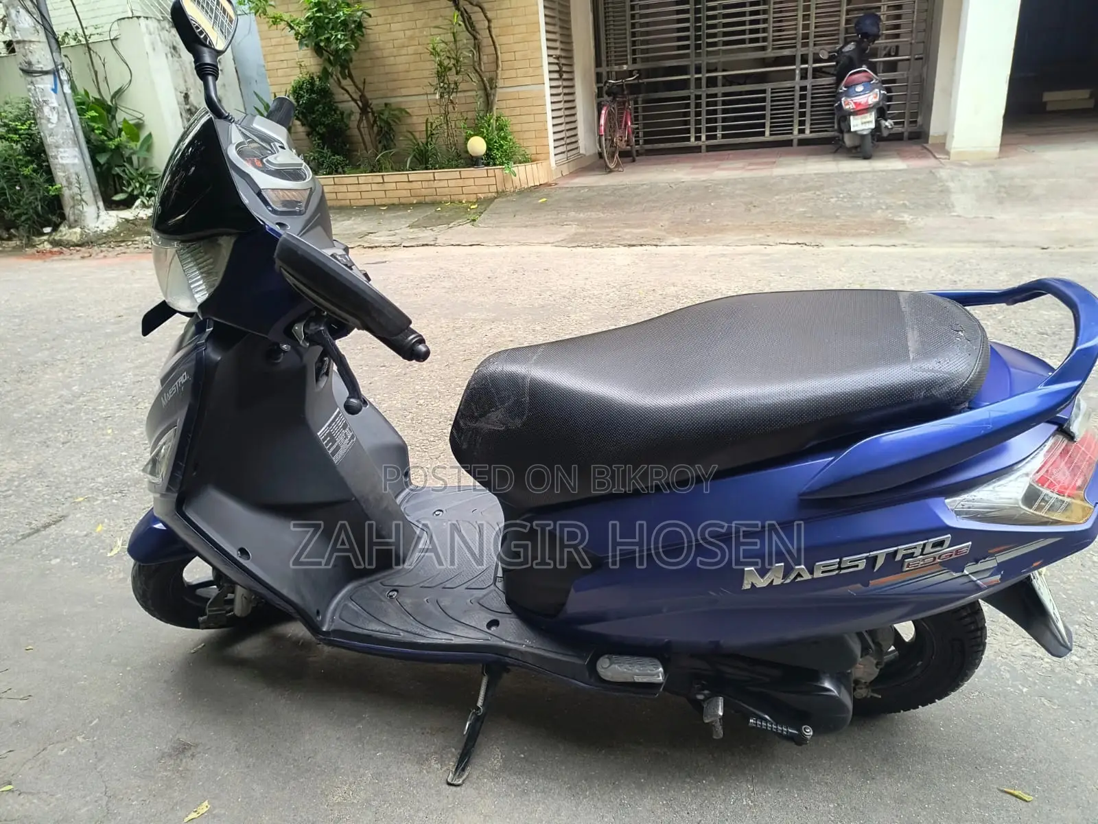 Hero Maestro Edge 110 2022 Blue