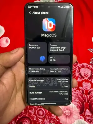 Honor 200 256 GB Black