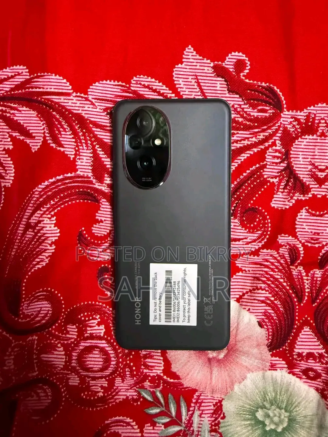 Honor 200 256 GB Black